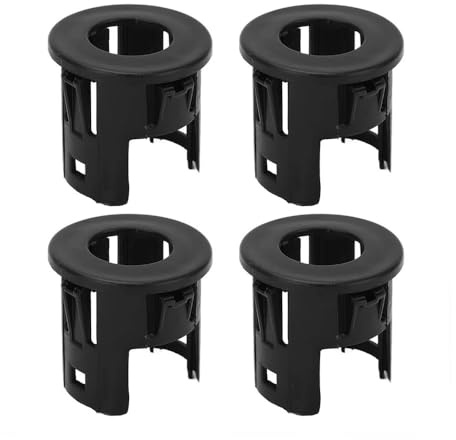 Siuku Kompatibel Mit Dodge Für Ram 1500 2500 3500 2019–2023 Stoßstangen-Parkradar-Halterung Halterung 4 Stück Einparkhilfe-Sensor-Halterungsblenden PDC-Parksensor