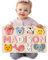Personalize Name Puzzle for Toddlers with Animals, Baby Gift for Girls and Boys 0 1 2 3 Year Old, Personalized Puzzle for Kids, 1 Year Kid Gifts, Customized Baby Gift, Montessori Educational Name To