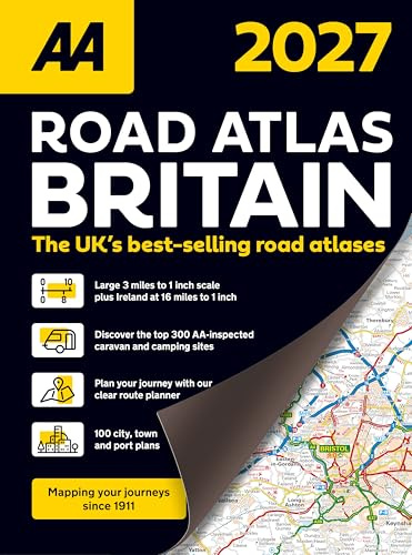 Road Atlas Britain 2027 (AA Road Atlas)