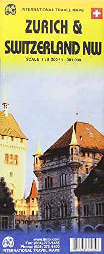 International Travel Map ITM Zurich/NW Switzerland