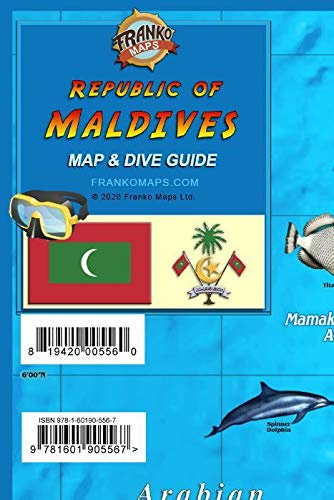 Maldives Map & Dive Guide