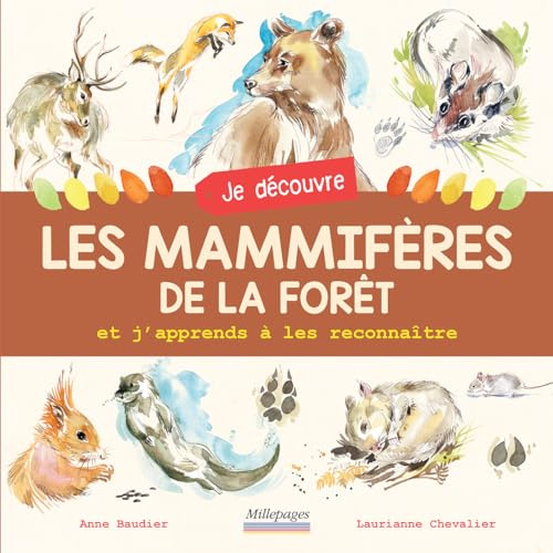 Je découvre les mammifères de la forêt: Et j'apprends à les reconnaître