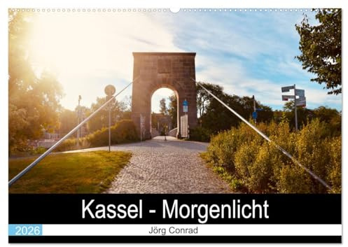 Kassel - Morgenlicht (Wandkalender 2026 DIN A2 quer), CALVENDO Monatskalender: Stimmungsvolle Aufnahmen aus Kassel (CALVENDO Orte)