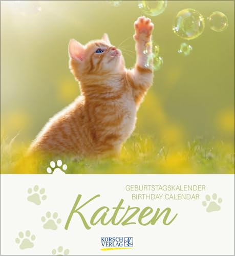 Geburtstagskalender Katzen: Immerwährender Planer