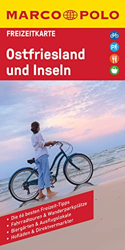MARCO POLO Freizeitkarte Ostfriesland und Inseln 1:100 000: 1:100 000