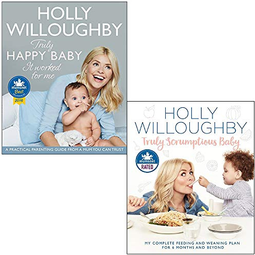 Truly Happy Baby & Truly Scrumptious Baby 2 Books Collection Set By Holly Willoughby