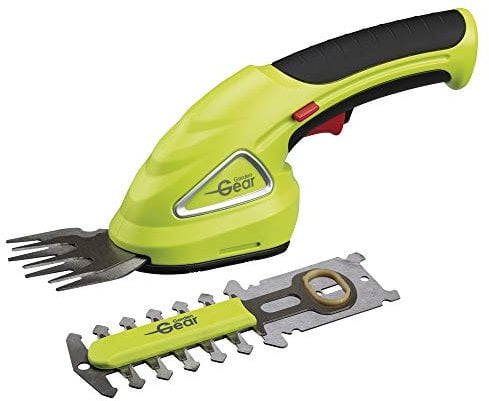 Garden Gear Hedge Trimming Cordless Shears Lightweight Handheld 3.6V with 80mm Cutting Blade