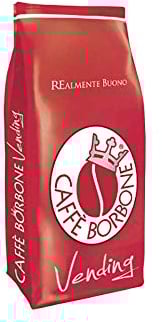 6 Buste Confezioni 1 kg Caffe' Borbone in Grani Miscela Rossa Vending Originale