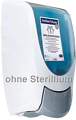 Hartmann Dosierspender Spender CleanSafe basic, Überkopf-Dosiersystem Sterillium Gel pure