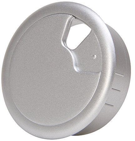 Kopp Kabeldurchgangsdose, Durchmesser 60 mm, Silber, 1 Stück, 372120045