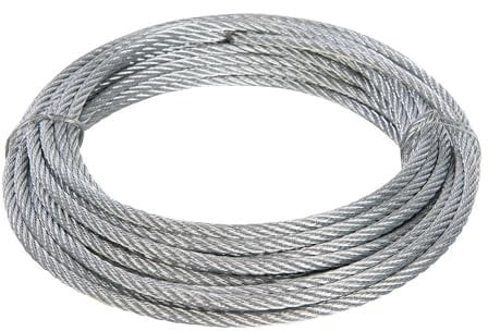 Fixman 876416 Cable galvanizado, Plata