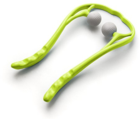 Lacui Care Unisex Adult NO Gerät für den Nacken zur manuellen Massage: Triggerpunkte selbst behandeln und verklebte Faszien selber lösen. (grün), 1