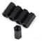 Akozon Nylon Schwarz Hex Spacer, 100Pcs M3 Innensechskant Gewinde Spacer Distanzbolzen Schwarz Nylon Sechskant Abstandsbolzen Muttern Sortiment mit Kunststoff-Box(M3*12)