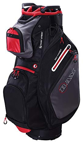 Ram Golf FX Deluxe Golf Trolley Bag with 14 Way Dividers