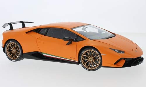 Lamborghini Huracan Performante, matt-orange, 2017, Modellauto, Fertigmodell, AUTOart 1:18