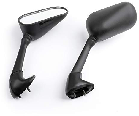 Topteng Motorrad Spiegel Für Yamaha YZF 600 R6 YZF R6S Schwarz Mirror