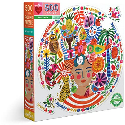 Eeboo - Puzzle, Farbpuzzle (689196510441)