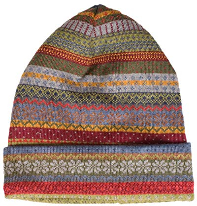 Invero, Merino Mütze Sissi, 100% Wolle (Jeans)