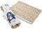 Medi Partners Gurtpolster Kinder Autogurt Polster Gurtschutz für Auto - 17x22cm 100% Baumwolle Minky Schulterpolster Kids Gurt Schutz Sicherheitsgurt (Boho Animals mit beige Minky)