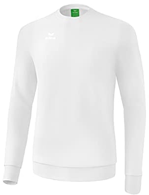 Erima Basic Sweatshirt Kids Weiss, 140 Kinder
