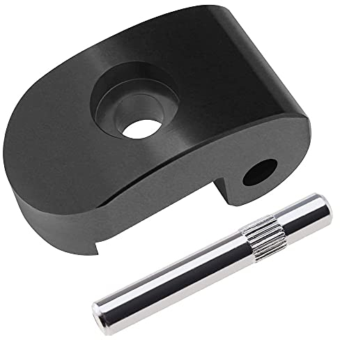 IYBQIU Folding Hook Lock Buckle Electric Scooter Replacement Reinforced Lock Black Reinforced Scooter Hook Lock for Electric Scooter M365/m365 Pro Replacement Part Accessory