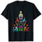 Eishockey-Weihnachtsbaum-Dekoration, X-Mas Hockey-Spieler, Geschenk T-Shirt