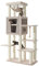 Nobby Kratzbaum KASIL, cream Leinenoptik, 100 x 50 x 203 cm, 1 Stück