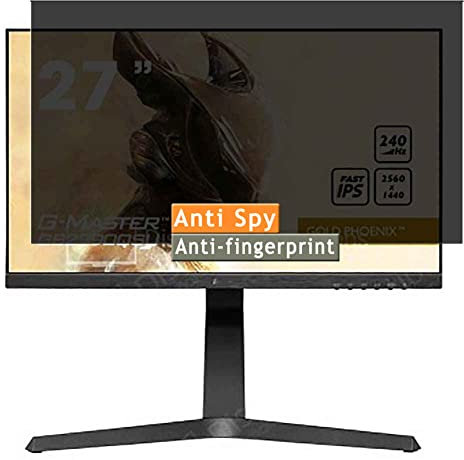 Vaxson Anti Spy Schutzfolie kompatibel mit Iiyama G-Master GB2790QSU-B1 27 Monitor Display folie folien Displayschutzfolie （ nicht Panzer Schutz Glas folie SchutzGlas nicht PanzerGlas ）