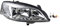 Johns, Scheinwerfer passend für Opel Astra G 02/98-01/05 rechts + Leuchtmittel
