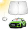 BIBIBO Audi A3 8Y Cubierta para parabrisas delantero de coche compatible con Audi A3 8Y 2022-2024, protección solar para parabrisas delantero plegable, cubierta de parabrisas delantero contra rayos UV