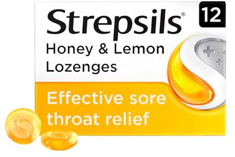 STREPSILS HONEY & LEMON 12'S