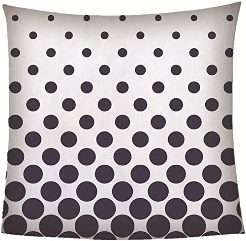 Kuscheldecke Flauschige Geometrie Decke 130x150 cm Weich Punkte Decken Warm Flanell Fleecedecke Sofadecke Wohndecke für Bett Couch Sofa