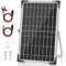 Voltset 10W 12V Solar Panel Kit, Monocrystalline Solar Battery Trickle Charger Maintainer + Built-in MPPT Charge Controller + Adjustable Mount Bracket for Car, RV, Boat, Motorcycle, Gate Opener