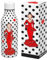 IllustrArte Botella Térmica de 500ml - Acero Inoxidable Doble Pared, Aislamiento al Vacío, Libre de BPA, Resistente a Arañazos y Condensación - Diseño Flamenca con Vestido Rojo