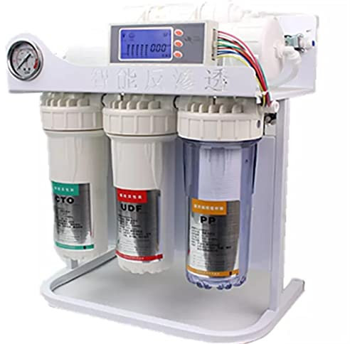 Untertisch-Wasserfiltersystem, 600 GPD Level 5 Filterung RO-Umkehrosmose-System Filtersystem Aquarium Filtersystem Smart Auto Küche Wasserreiniger Geldsparend und umweltfreundlich