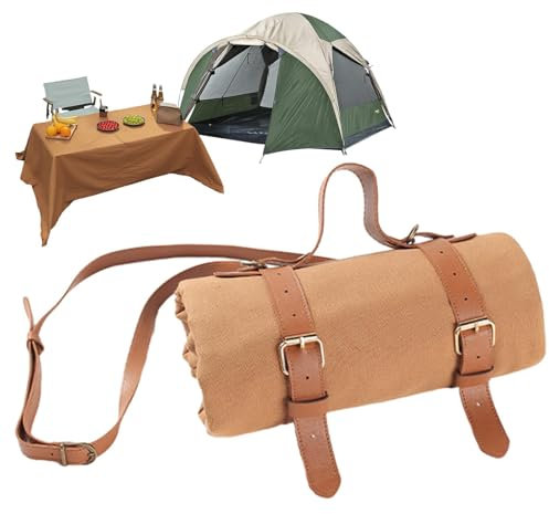 Picknickdecken, faltbare Leinen-Decken für Park, , maschinenwaschbar, Picknickdecken für Parks, , Camping, Reisen, Wohnzimmer, Familienpicknicks