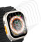 Bigqin 6 Piezas Protector de Pantalla Compatible con Apple Watch Ultra 2/1 49mm, HD Película Cristal Templado Compatible con Apple Watch Ultra 2/1 49mm, Anti-Arañazo