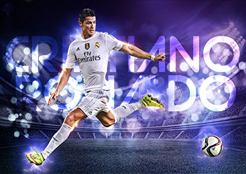 Poster Cristiano Ronaldo Fussball CR7 Wandkunst 02