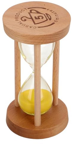 VICASKY Minuteur Sablier pour Garçon Fille Timer De Brossage De Dents Créatif Sabot Décoration De Salle De Bain Amusante pour Bonne Hygiène Bucco-