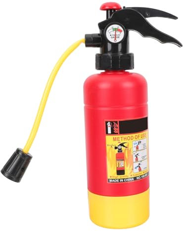 BESPORTBLE Mini Extintor De Incendios para Niños Portátil Pequeño Rociador De Agua, Juguete De Verano Exterior para Juegos Acuáticos Playa, Plástico Duradero, 1 Unidad