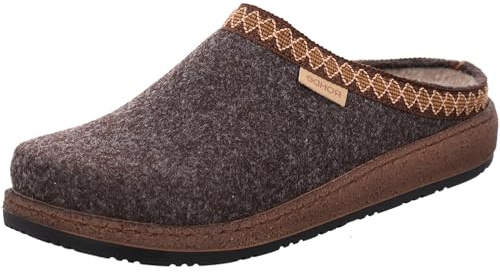 Rohde Damen Pantoffel Hausschuh aus Softfilz Bestickt lose Einlagen Novara 6425