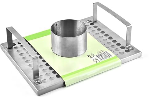 SEWACC Tragbarer Edelstahl Hähnchengrill Bratrost mit Tropfschale für Outdoor Grillen und Heimküche