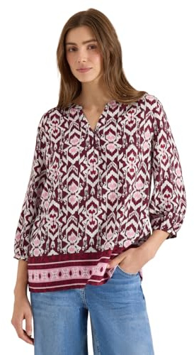 Cecil Damen 3/4-Arm Bluse mit grafischem Muster