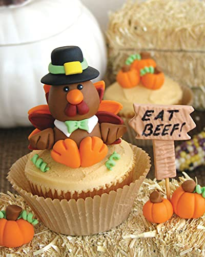 Sweet and Unique Cupcake Toppers: Over 80 Creative Fondant Tutorials, Tips and Tricks