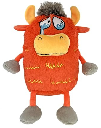 MerryMakers Moo Hoo Plüschkuh, 21,6 cm, basierend auf den Büchern von Audrey Perrott