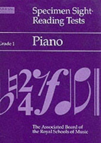 Specimen Sight Reading Tests: Grade 1 Piano (Specimen Sight-reading Tests: Piano)