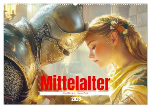 Mittelalter - Ein Blick in diese Zeit (Wandkalender 2026 DIN A2 quer), CALVENDO Monatskalender: Mittelalterliches Leben (CALVENDO Menschen)