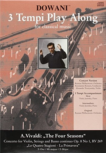 Vivaldi - Concerto for Violin, Strings and Basso Continuo Op. 8 No 1, RV 297 Spring (3 Tempi Play Along for Classical Music)