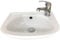 Compact Bathroom Wash Basin Wall Mounted,360mm Wide x250mm deep(No Mixer tap)
