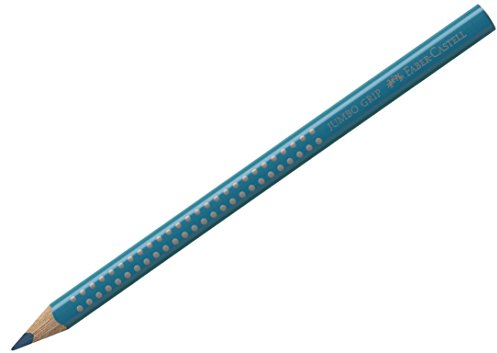 FABER-CASTELL 110953 - Buntstift Jumbo Grip, kobalttürkis